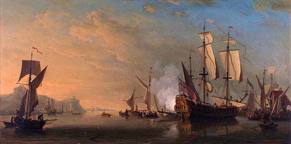 Shipping off Dover